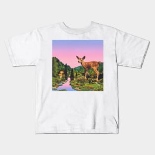 Giant deer Kids T-Shirt